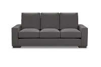 Edgewater Peyton Gray 84" Sofa W/ 3 Cushions