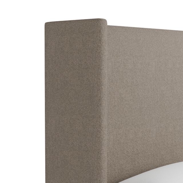 Captiva Elite Brown 60" Upholstered Shelter Bed