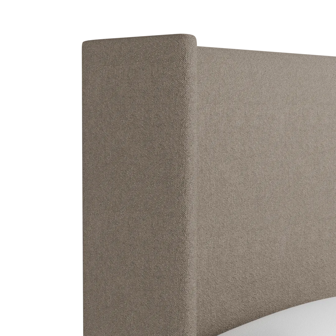 Captiva Elite Brown 60" Upholstered Shelter Bed