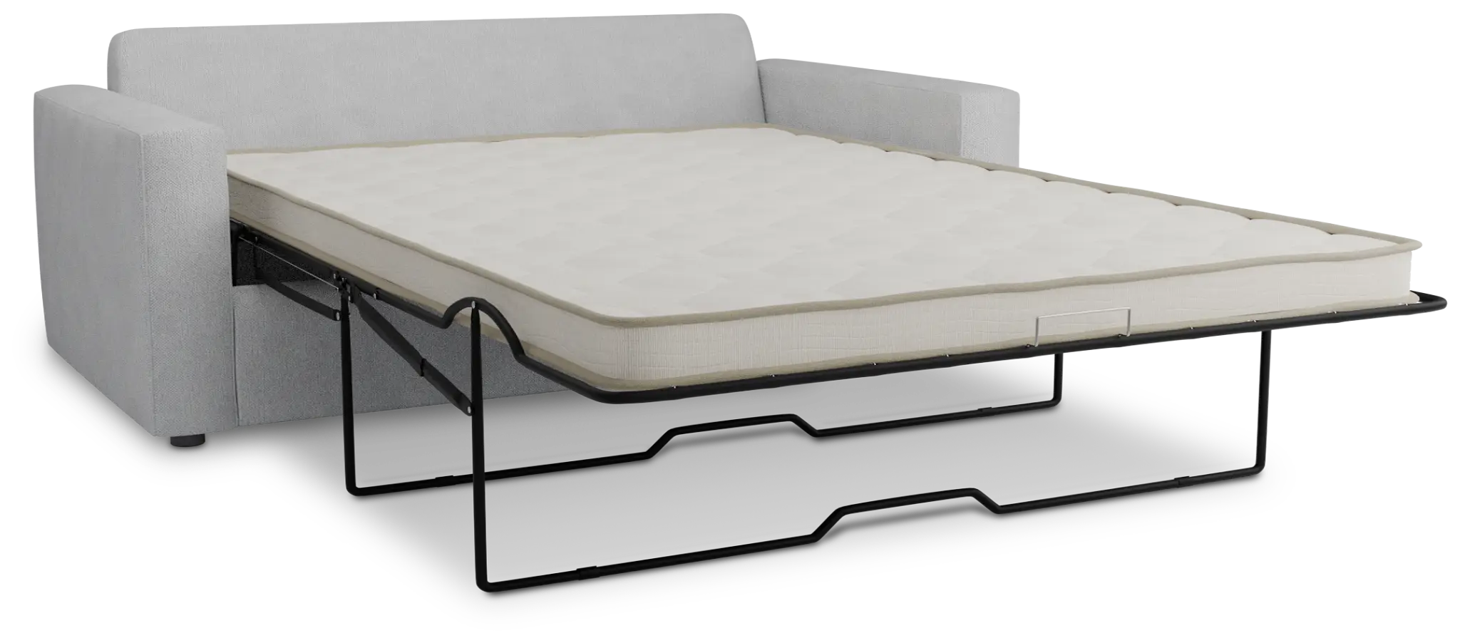 Siesta Revenue White Fabric Innerspring Sleeper Siesta Revenue White Fabric Innerspring Sleeper