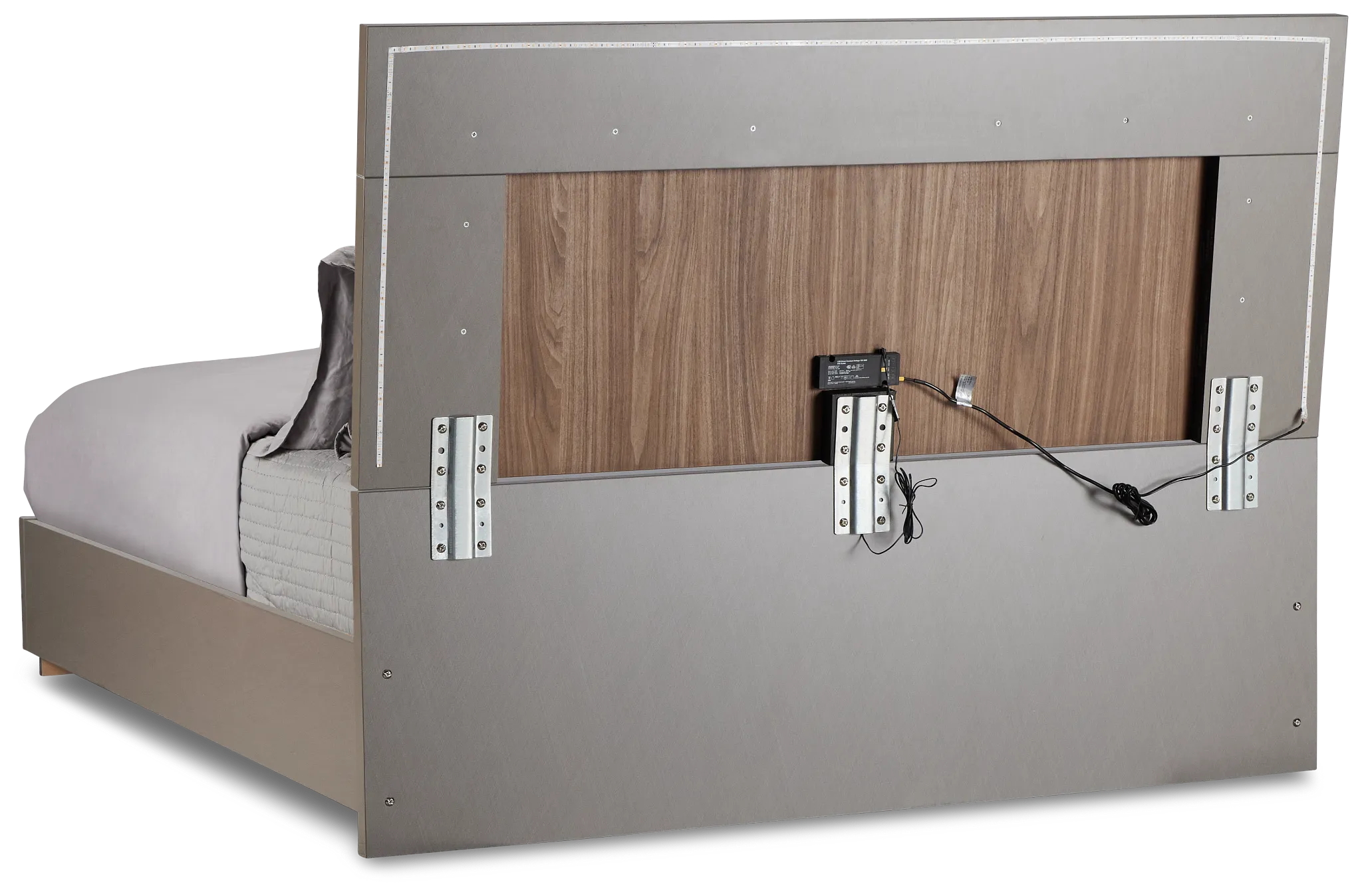 Palermo Two-tone Platform Bed