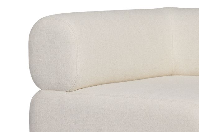 Celeste Light Beige Fabric Wedge