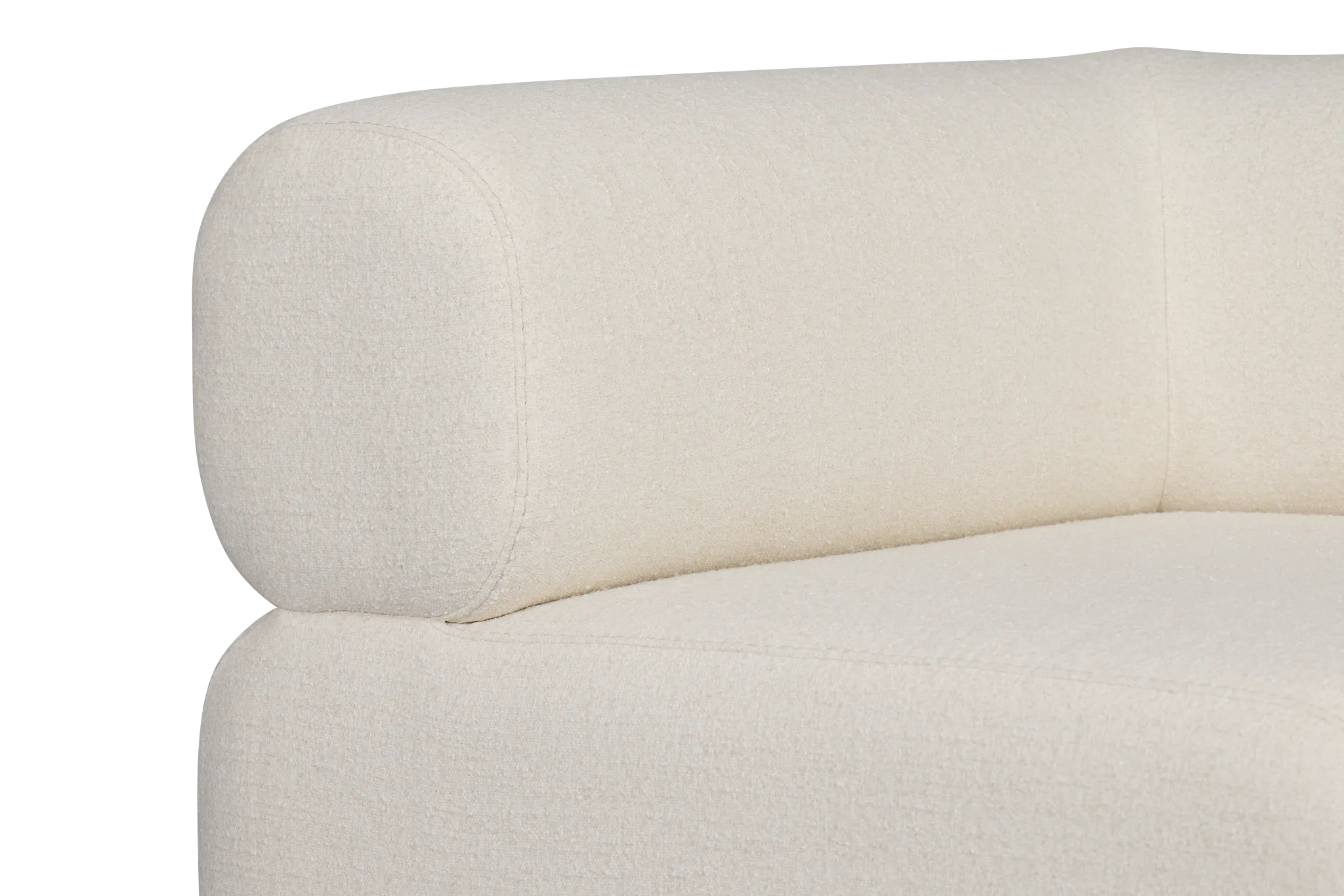 Celeste Light Beige Fabric Wedge