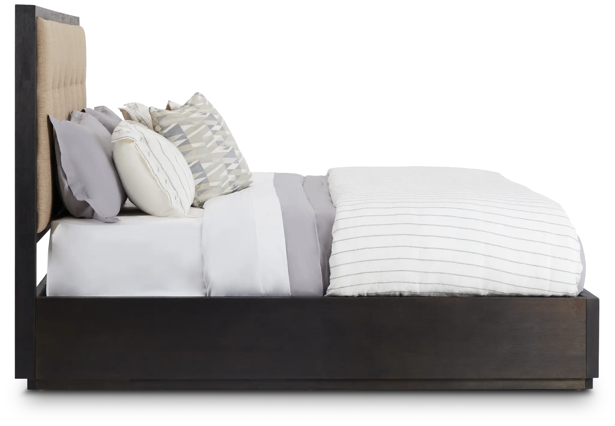 Madden Dark Tone Wood Platform Bed Madden Dark Tone Wood Platform Bed