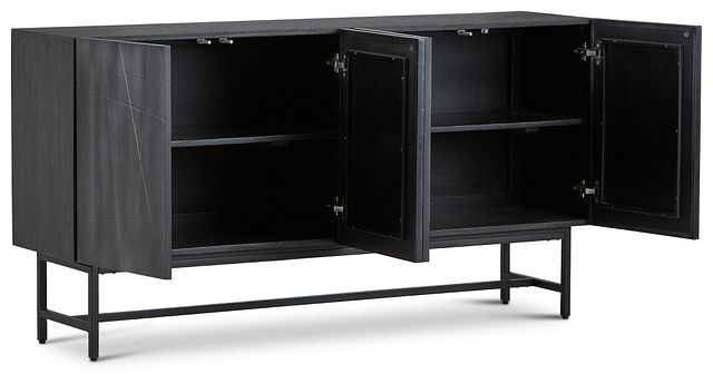 Wynter Dark Tone Four-door Cabinet