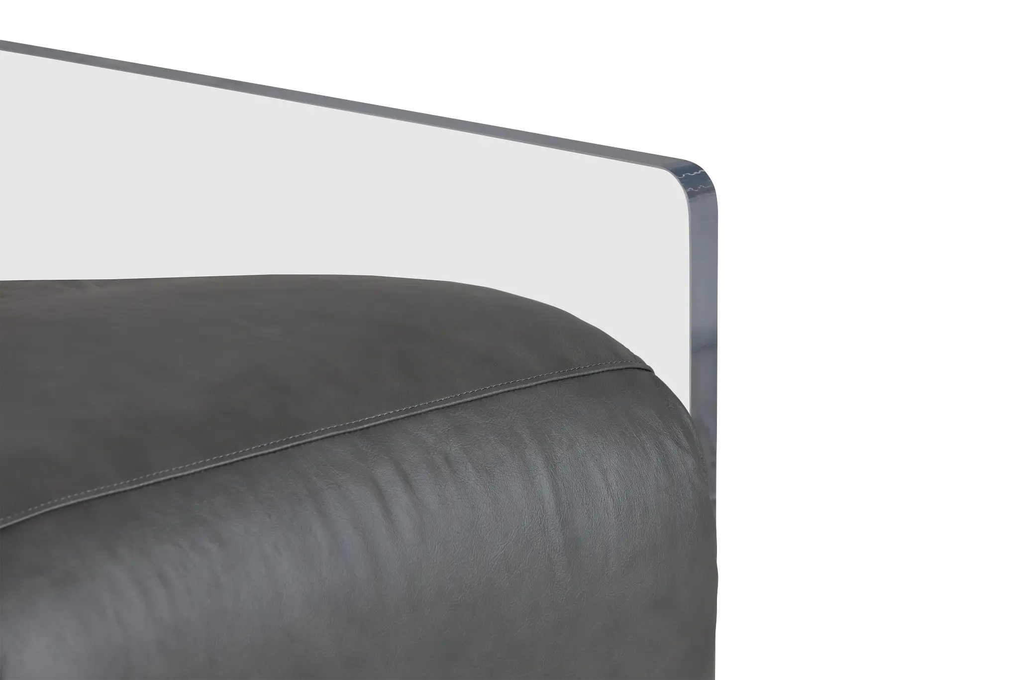 Jackie Gray Leather Power Recliner Jackie Gray Leather Power Recliner