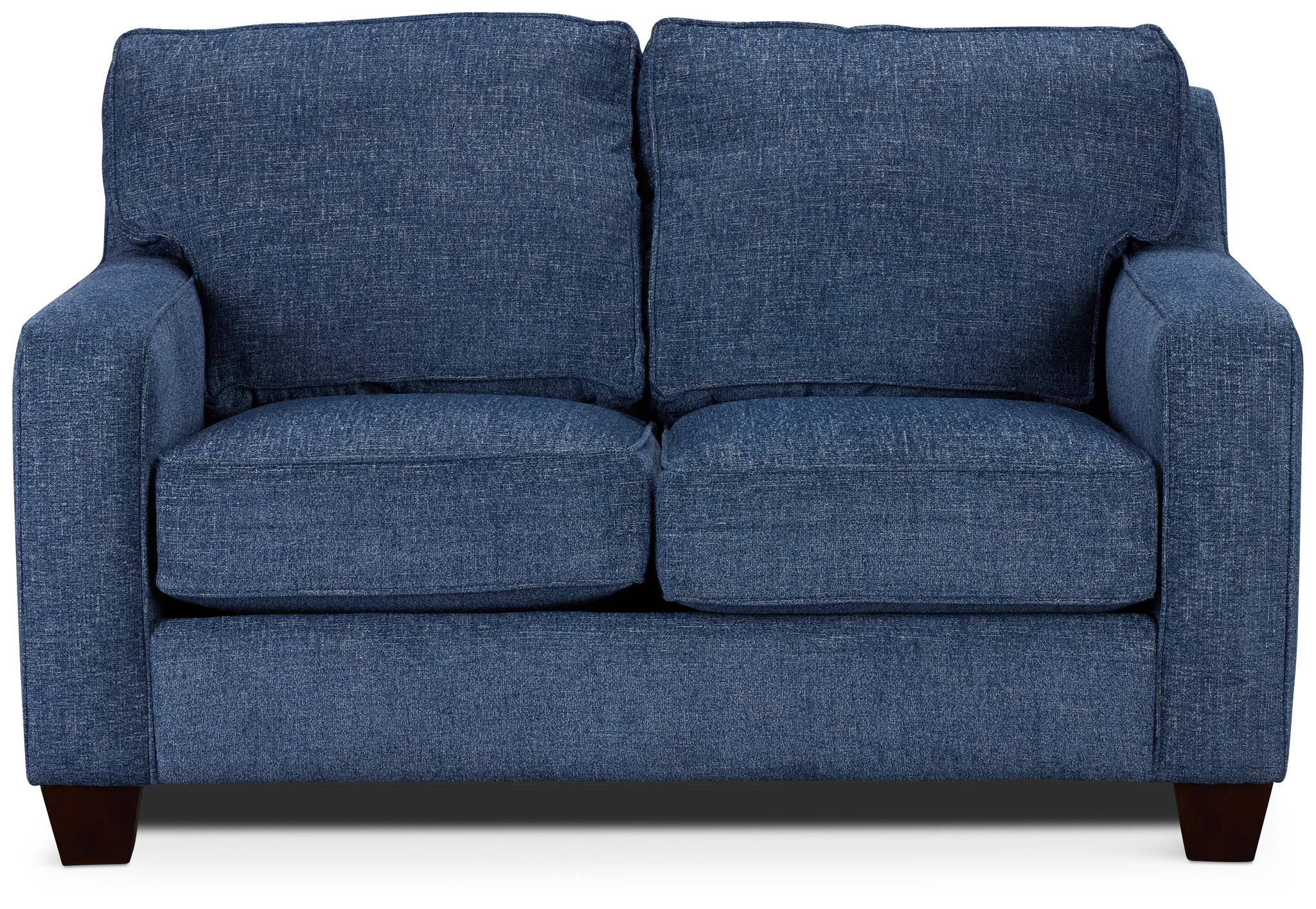 Andie Blue Fabric Loveseat