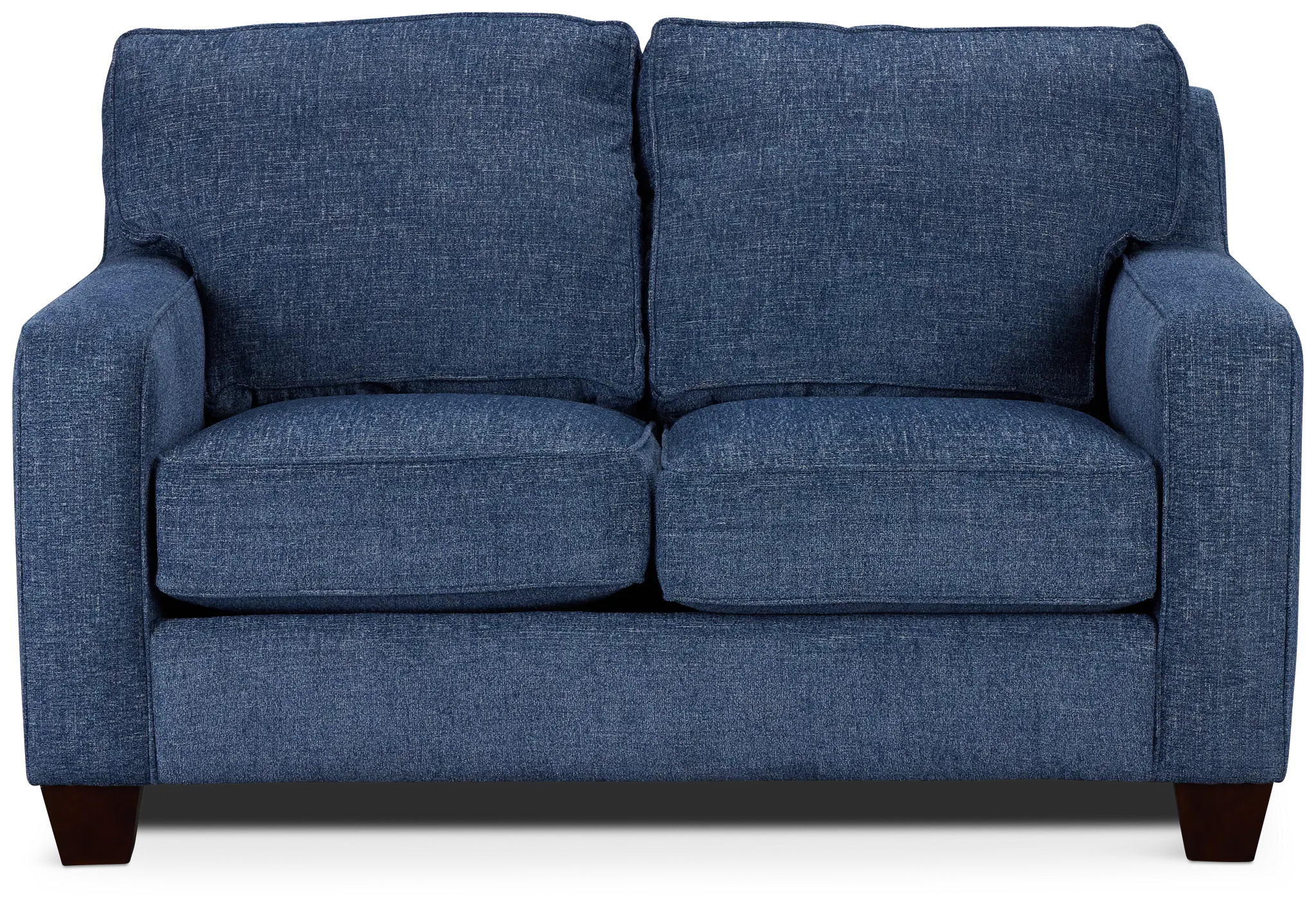 Andie Blue Fabric Loveseat Andie Blue Fabric Loveseat