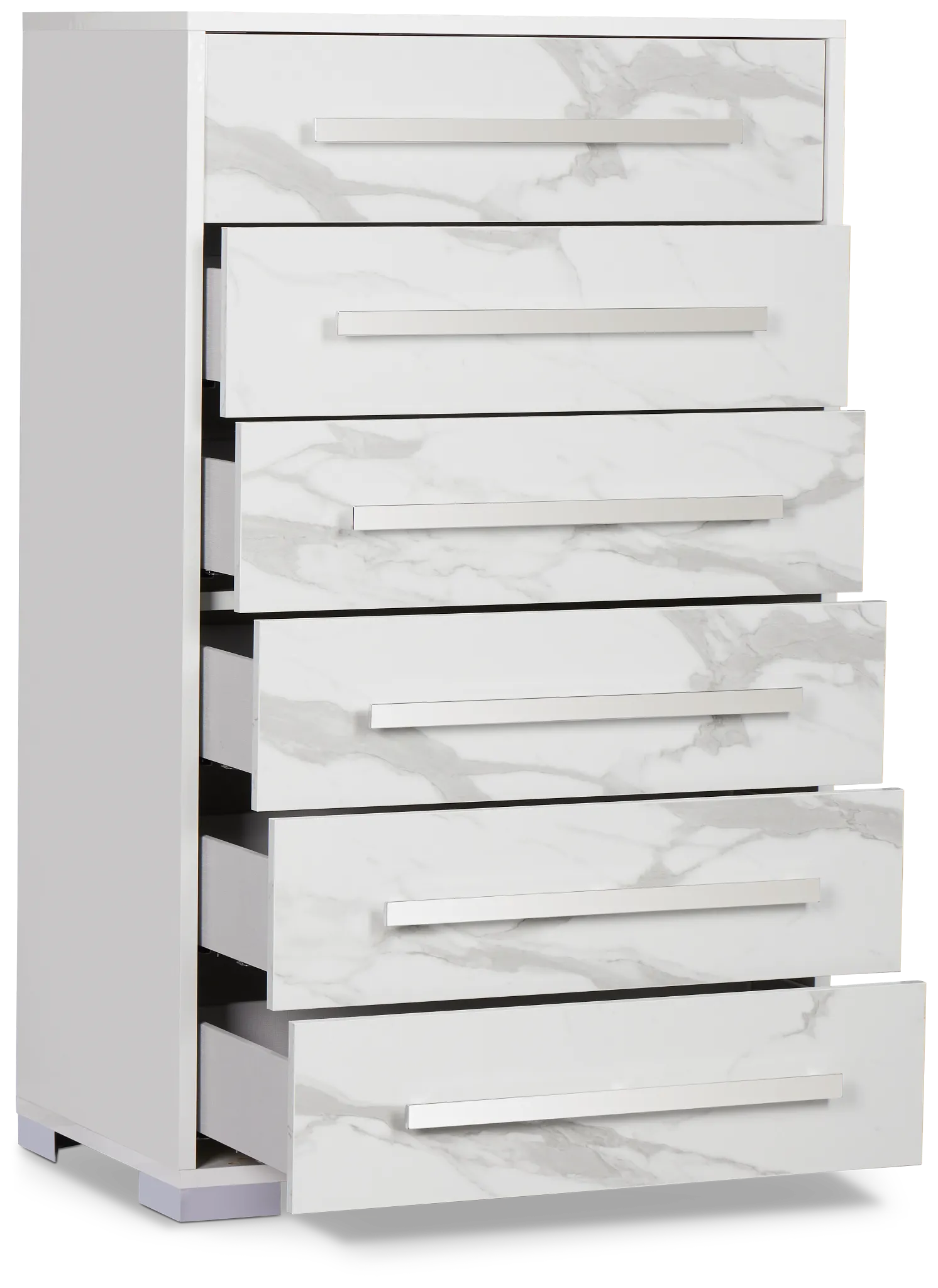 Modena White Drawer Chest