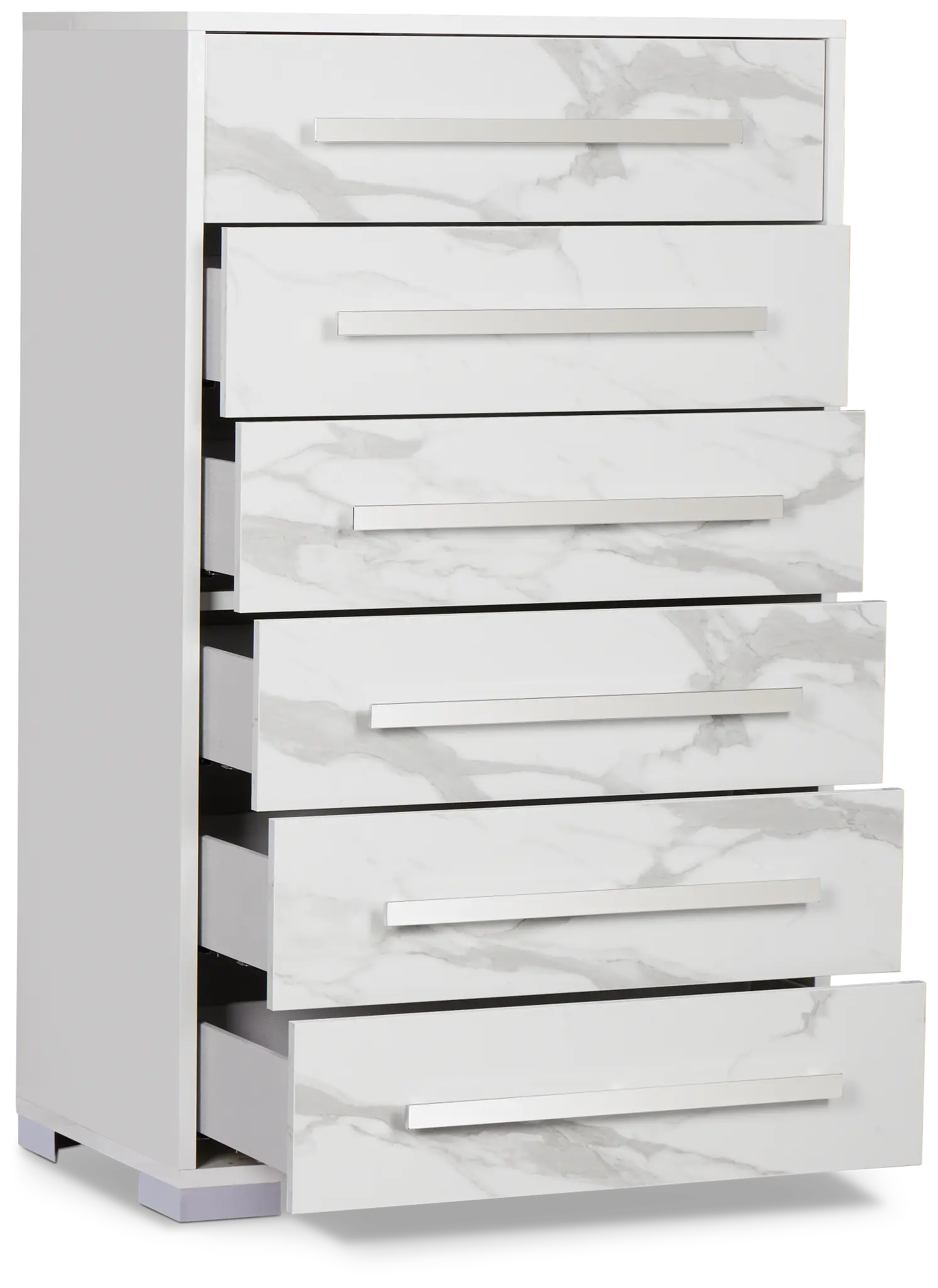 Modena White Drawer Chest Modena White Drawer Chest