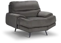 Milana Gray Velvet Chair