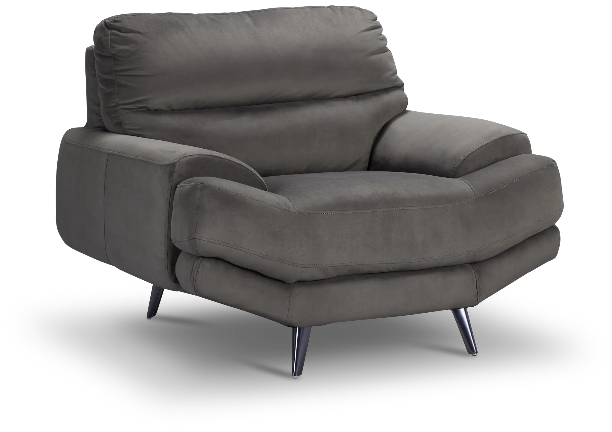 Milana Gray Velvet Chair