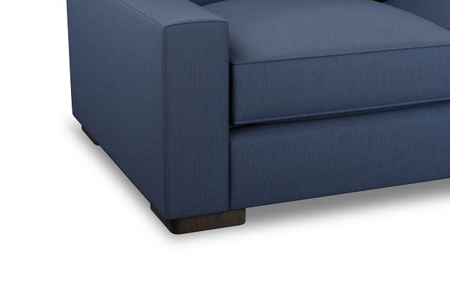 Edgewater Revenue Dark Blue Large Two-arm Sectional