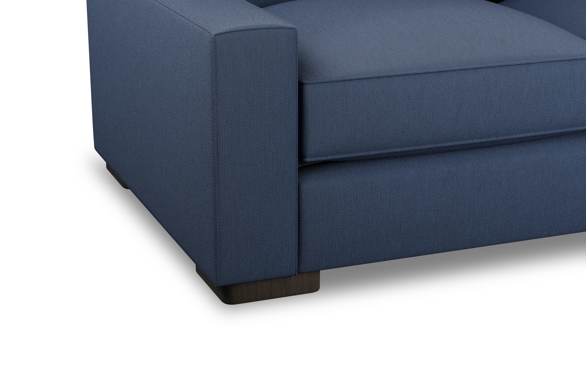 Edgewater Revenue Dark Blue Large Two-arm Sectional