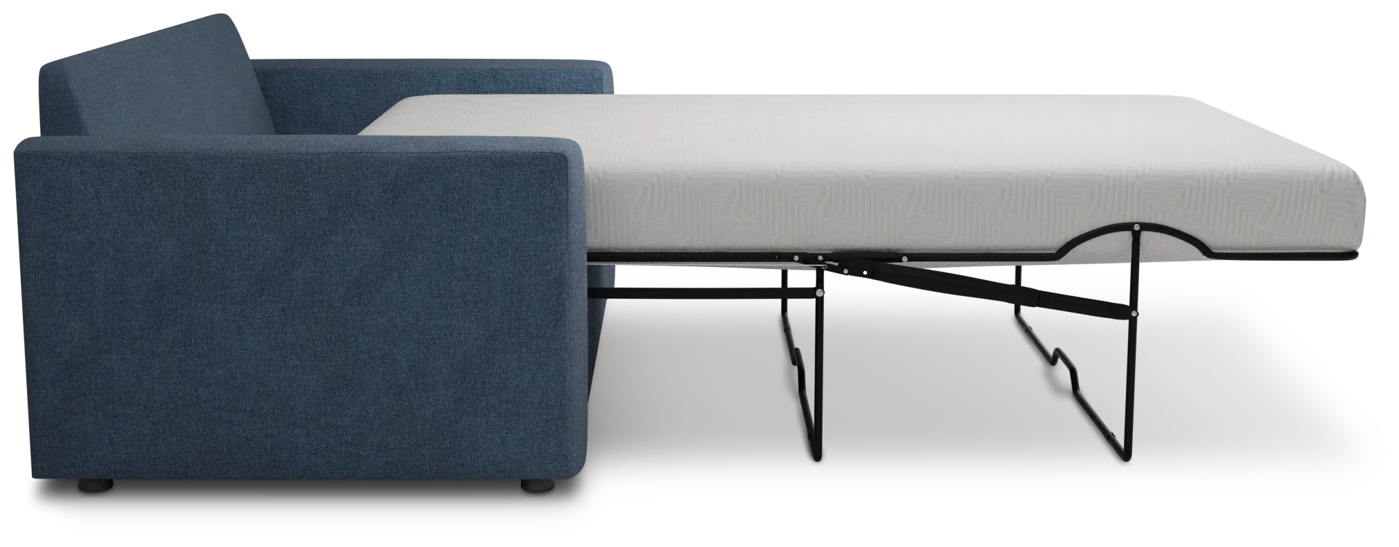 Siesta Maguire Blue Fabric Memory Foam Sleeper