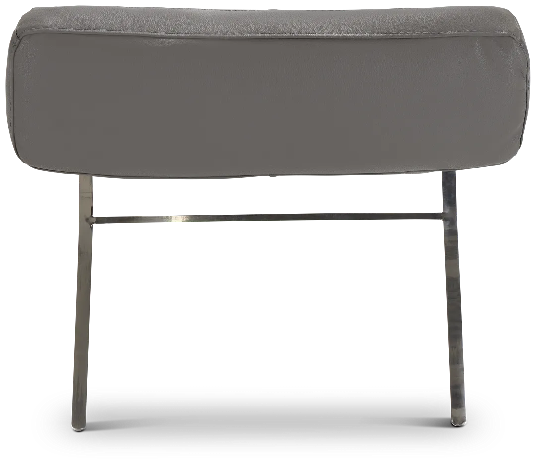 Camden Dark Gray Micro Sofa Headrest