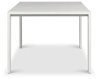 Sunrise White 86" Rectangular Table