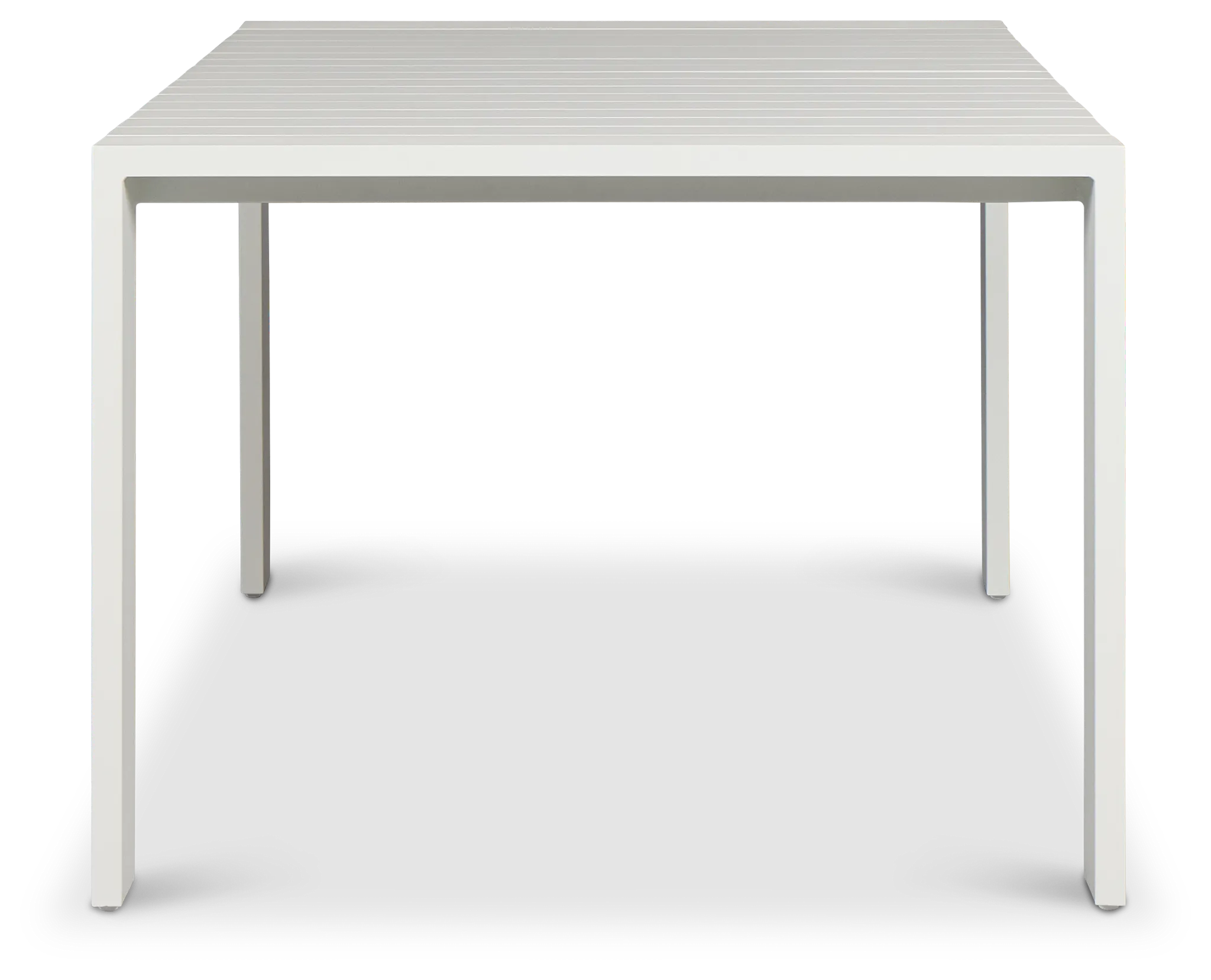 Sunrise White 86" Rectangular Table