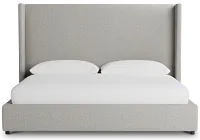Captiva Elevation Khaki 60" Upholstered Shelter Bed