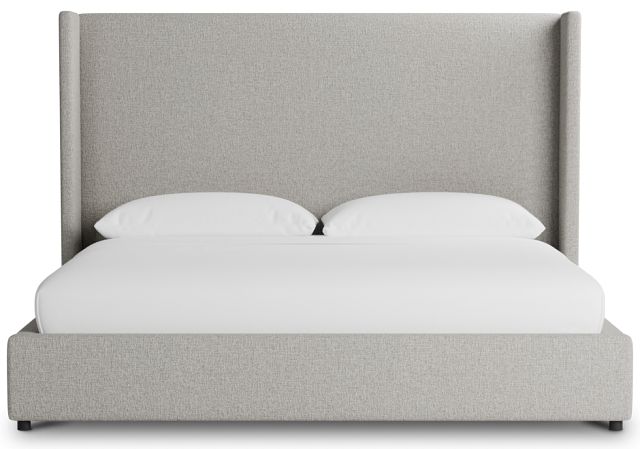 Captiva Elavation Khaki 60" Upholstered Shelter Bed