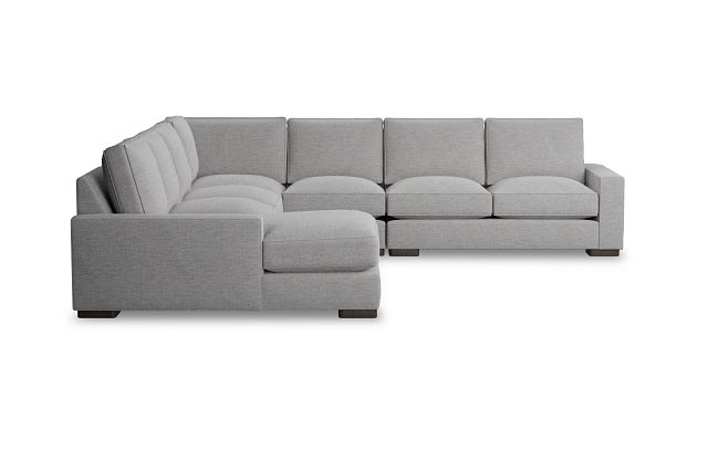 Edgewater Maguire Gray Large Left Chaise Sectional