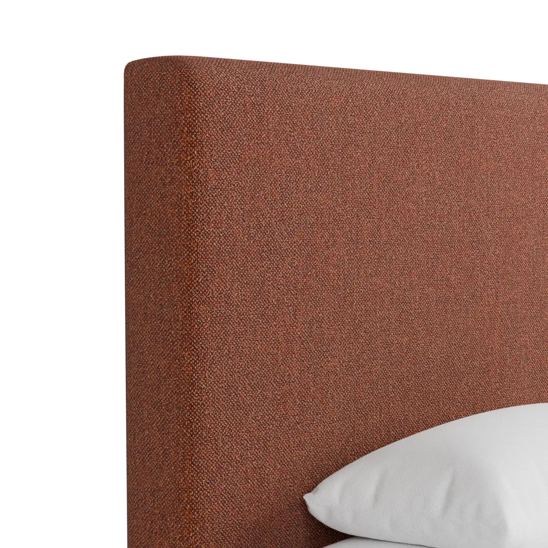 Grayton Elite Medium Brown 54" Upholstered Platform Bed Grayton Elite Medium Brown 54" Upholstered Platform Bed