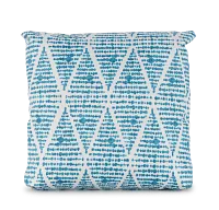 Foster Teal 18" Indoor/outdoor Square Accent Pillow