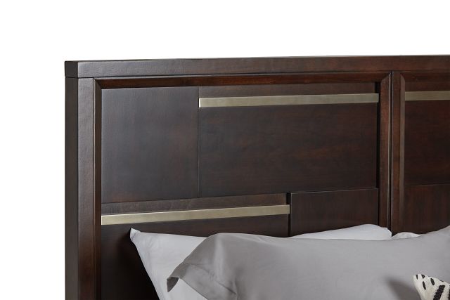Sedona Dark Tone Panel Storage Bed