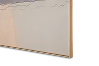 Salo Light Brown Framed Wall Art