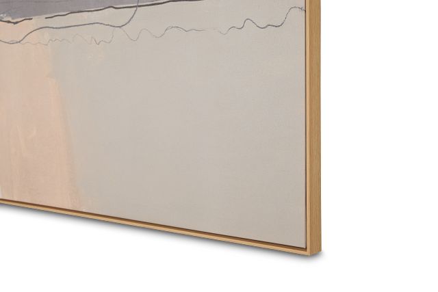 Salo Light Brown Framed Wall Art