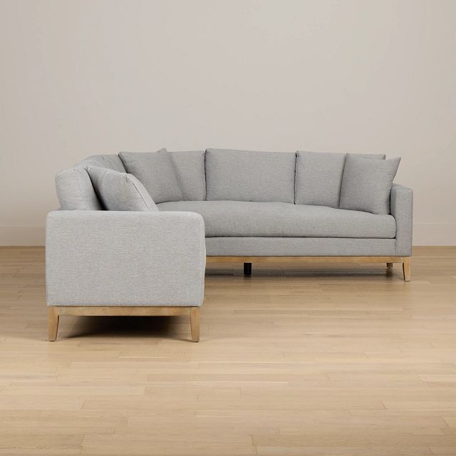 Emma Gray Medium Two-arm Sectional