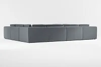 Destin Joya Gray Velvet 8-piece Modular Sectional