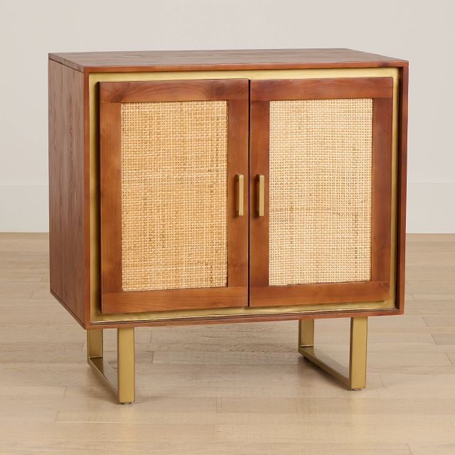 Briar Mid Tone Two-door Cabinet