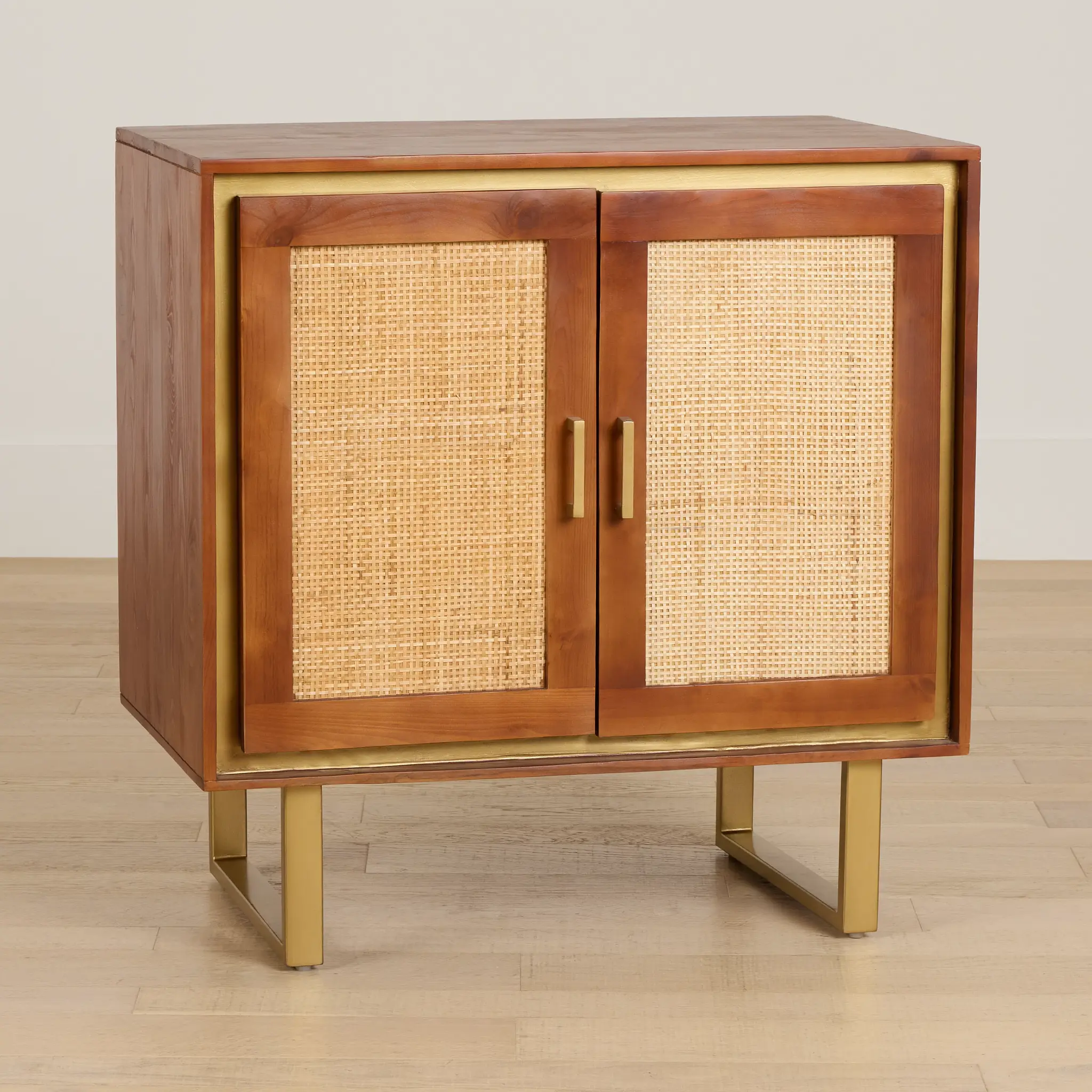 Briar Mid Tone Two-door Cabinet Briar Mid Tone Two-door Cabinet