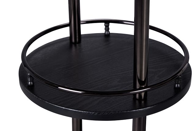 Lina Dark Tone Bar Cart