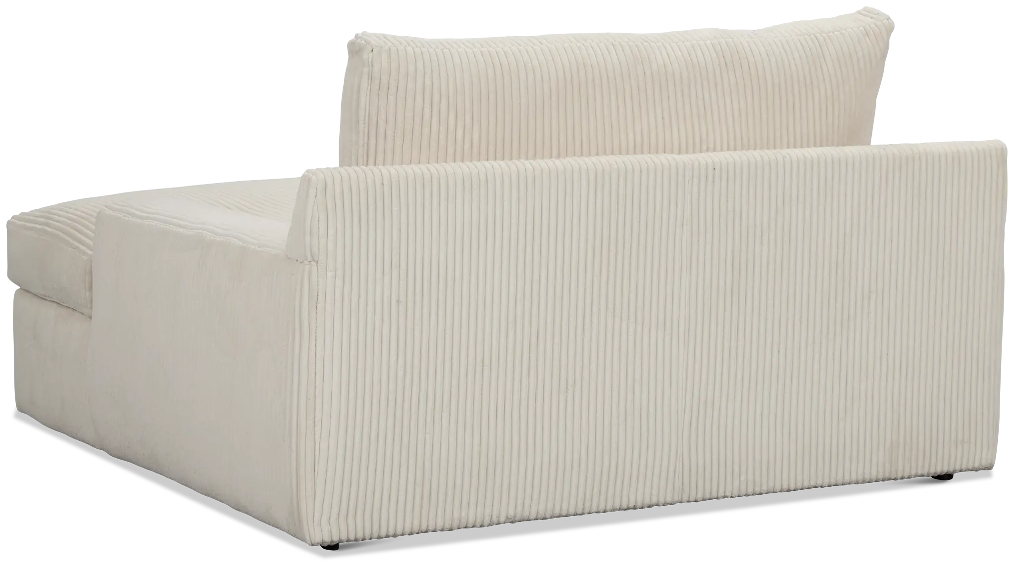 Charlie Ivory Fabric Chaise Charlie Ivory Fabric Chaise