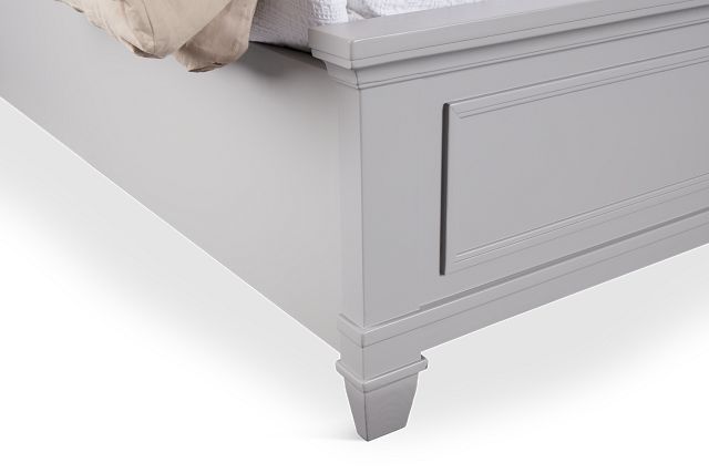 Cape Cod Gray Panel Bed