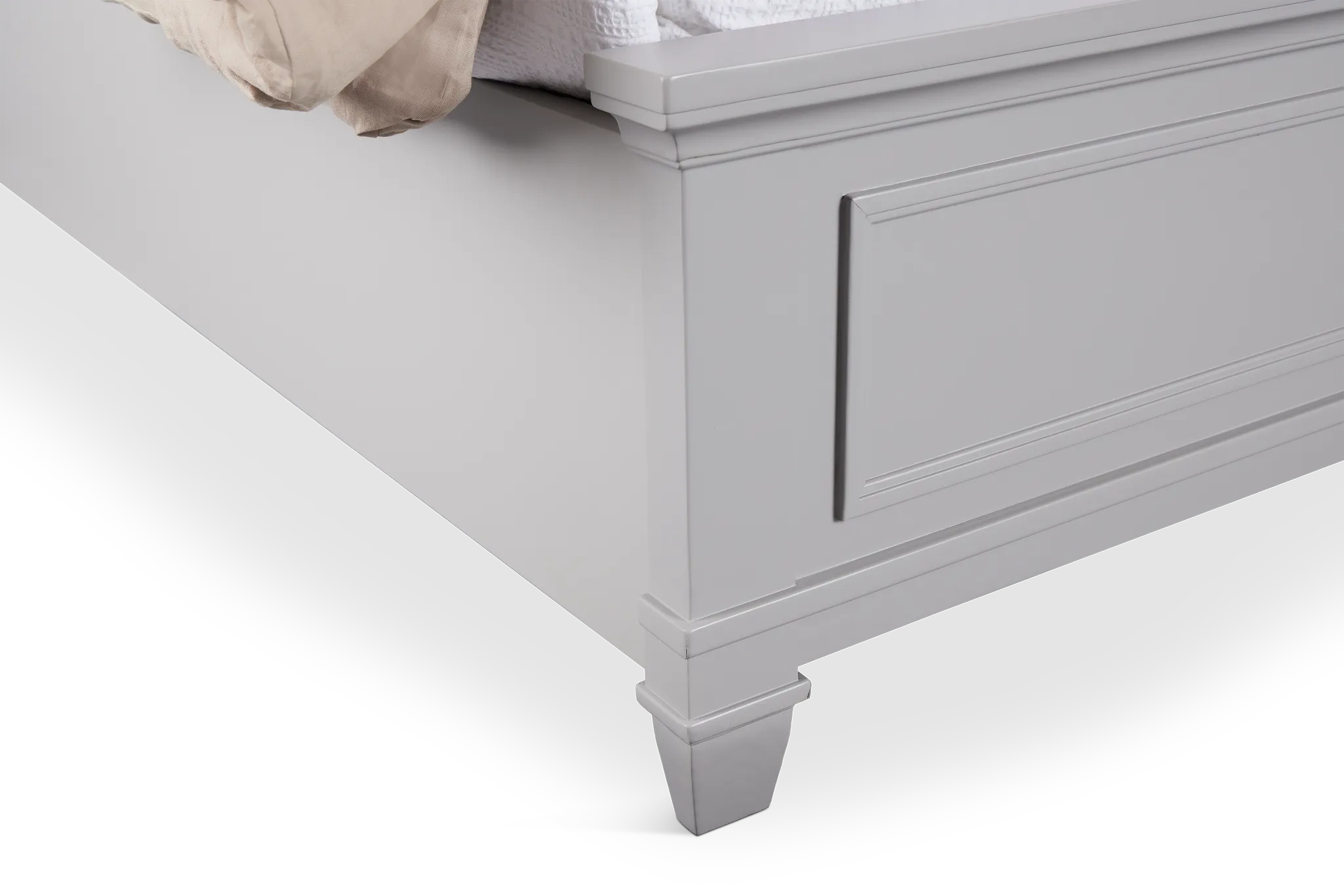Cape Cod Gray Panel Bed