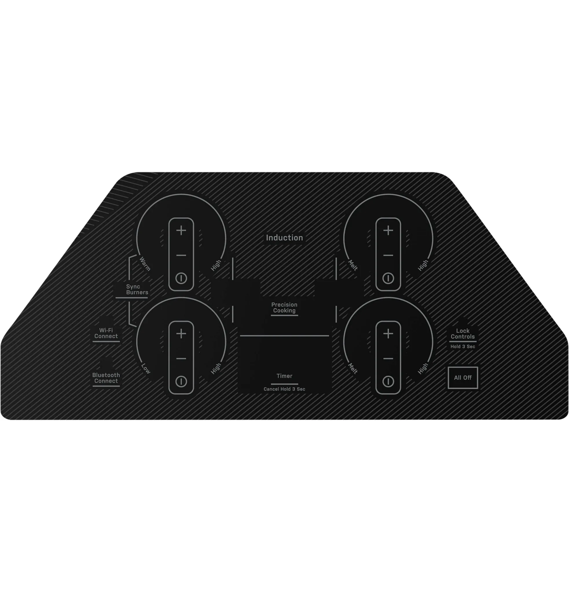 Ge Profile 9030 Series Black 30" Electric Cook Top