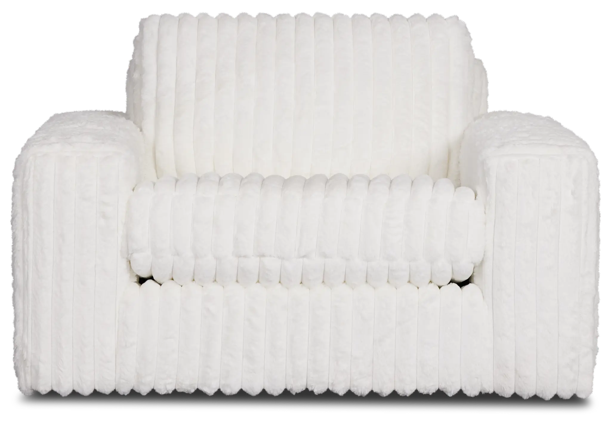 Teddy White Fabric Oversized Chair Teddy White Fabric Oversized Chair