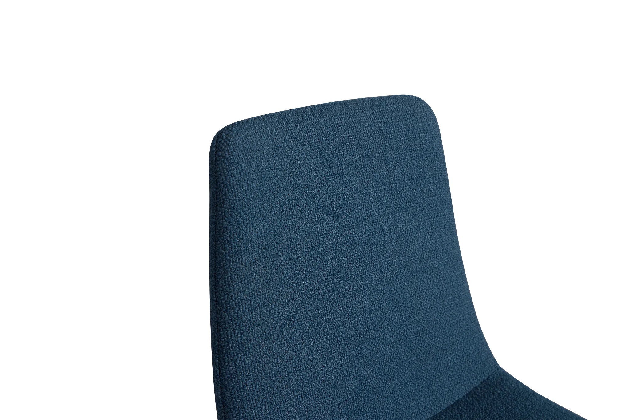 Hamilton Dark Blue Fabric Upholstered Side Chair