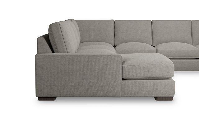 Edgewater Maguire Pewter Large Left Chaise Sectional