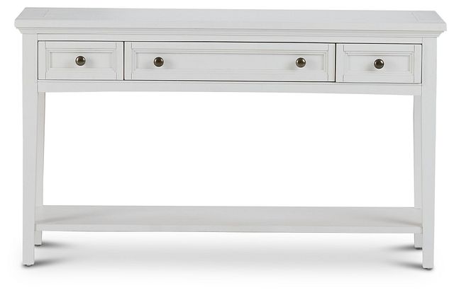 Heron Cove White Sofa Table