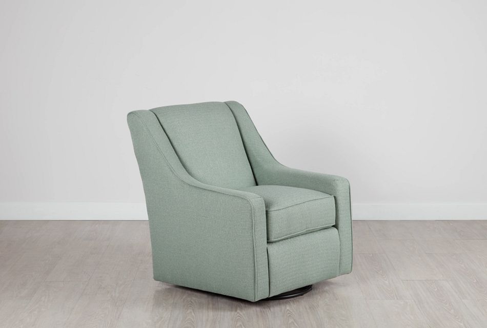 green glider chair