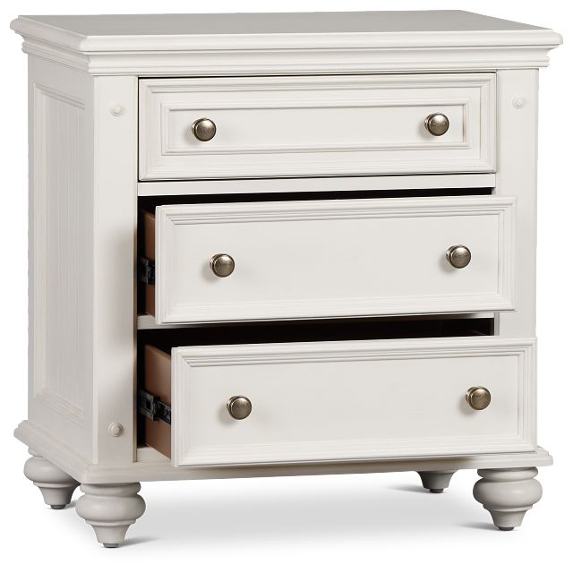 Savannah Ivory 3-drawer Nightstand