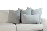 Henley Gray 24" Accent Pillow