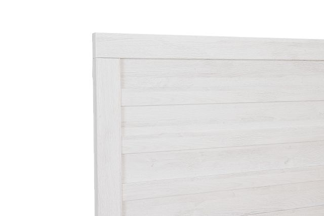 Everett White Panel Bed