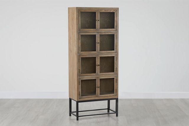 Olympia Light Tone Tall Cabinet