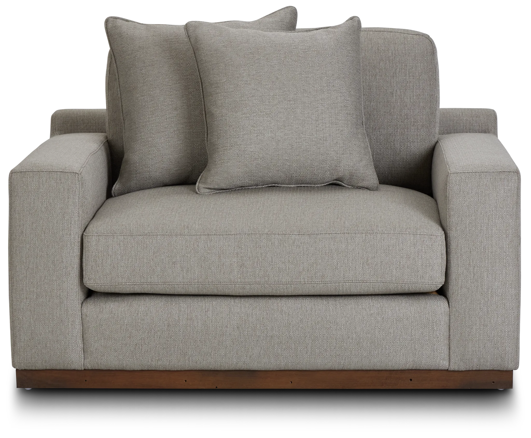 Mckenzie Light Gray Fabric Chair