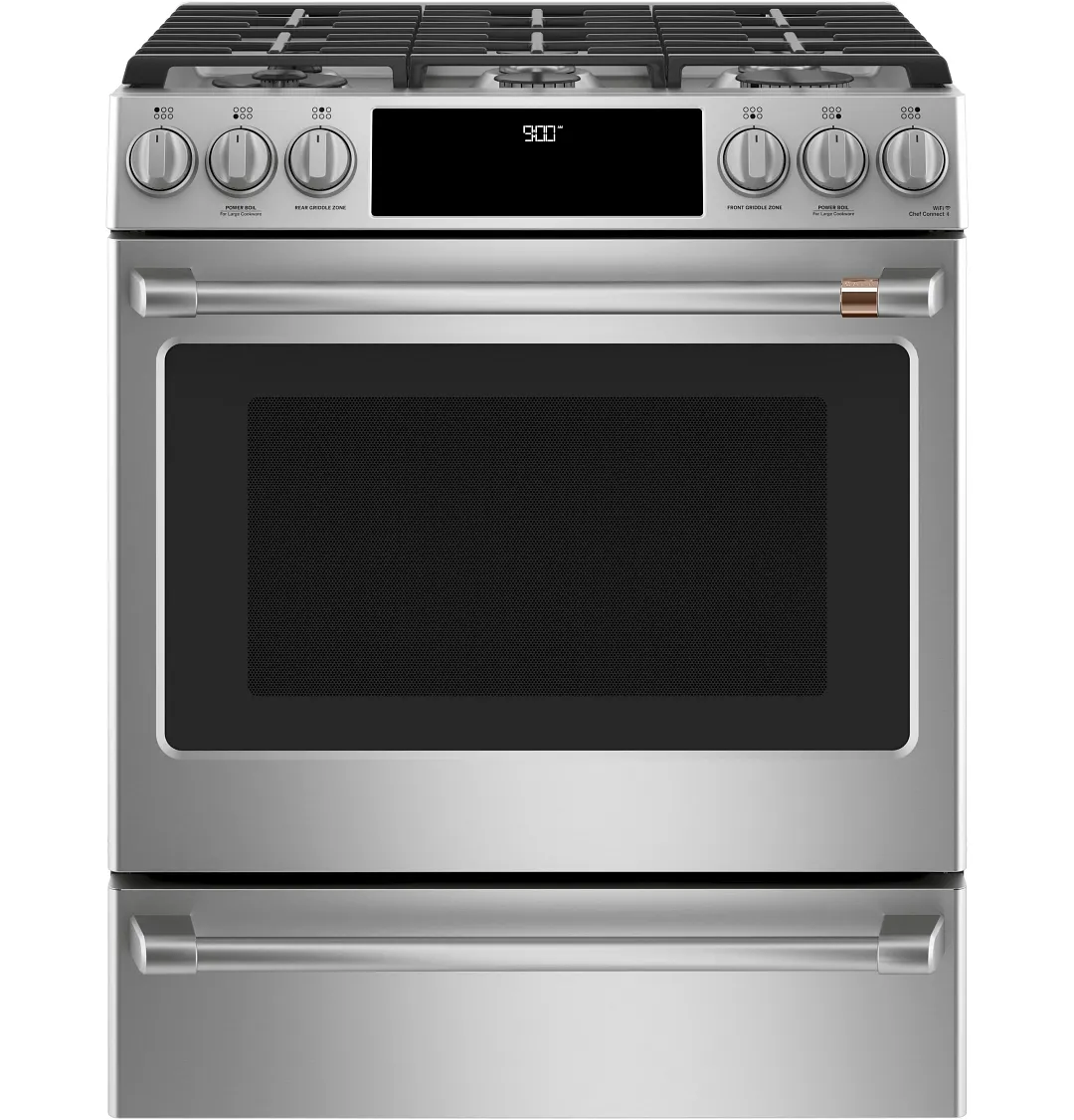Cafe 900 Series Stainless Steel 30" Dual Fuel Range